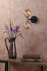 Takara 2 Light Wall Light Black and Bronze perfect for hallways and bedrooms