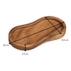 Tala Acacia Mill Rest for 2 Mills with measurements