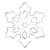 Tala Large Snowflake Cookie Cutter showing the snowflake outline