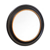 Tara Lane Macy round mirror black/gold wall mirror