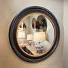 Elegant Tara Lane Macy round mirror black/gold