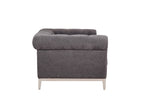 "Fabric 2 seater sofa Tate 2 Seater Sofa Dark Grey"
