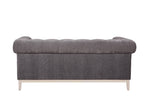 "Small two seater sofa Tate 2 Seater Sofa Dark Grey"
