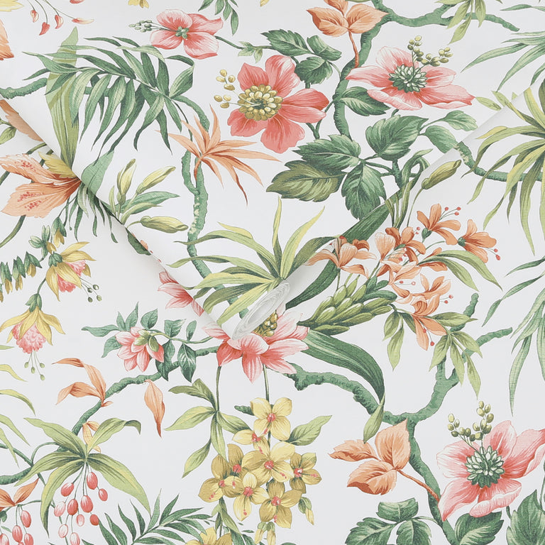 Graham & Brown Tesronto Day Wallpaper – Elegant Floral Wallpaper