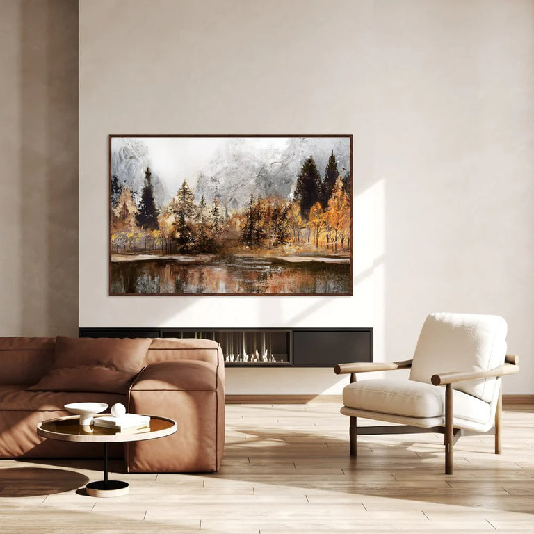 Scatterbox Art The Pines – Nature-Inspired Wall Art Canvas Painting