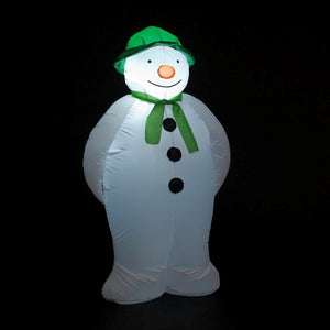 Elevate your holiday decor with The Snowman LED Inflatable Figure, standing at an impressive 180cm tall. Add a touch of festive magic to your outdoor display with this charming and illuminated inflatable figure featuring the beloved character from the classic holiday tale.