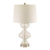 Thea Glass Table Lamps Silver 74cm glass silver table lamp