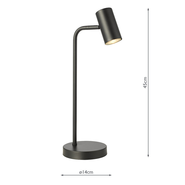 Thierry Desk Lamp Matt Black - Stylish Home Decor Lighting Collection