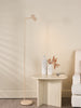 Thierry Floor Lamp Matt Taupe life style picture