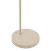 Thierry Floor Lamp Matt Taupe close view picture of solid metal base