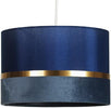 Non-Electric Pendant Ceiling Light in Stunning Navy Blue

