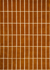 Marimekko Tiiliskivi Geometric Rug Brown picture of the rug geometric design