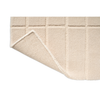 Marimekko Tiiliskivi Geometric Rug Natural White with a cotton and latex backing