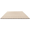 Marimekko Tiiliskivi Geometric Rug Natural White perfect fit for a variety of the living areas