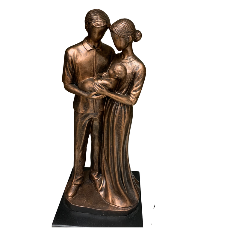 Tipperary Crystal Bronze Figurine – Family Love & Unity Sculpture