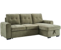 Toby Corner Sofa Bed Sage picture on the white background