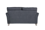 Compact Chic: Grey 2-Seater.