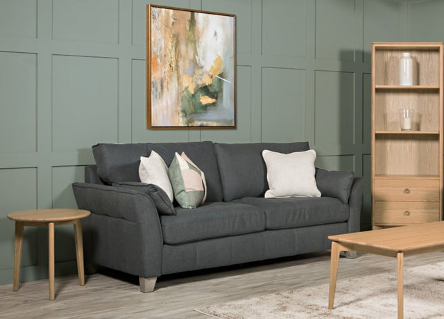 Triestine 3 Seater Sofa Grey