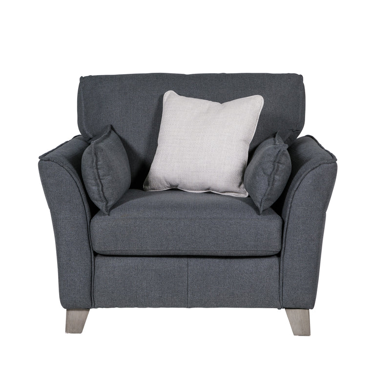 Triestine Armchair Grey