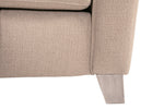 Right-Facing Comfort: Triestine Biscuit Sofa.