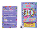 90s themed trivia game for 90s enthusiasts