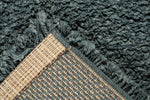 Twilight Rug 5544 Petrol picture of the rug backing