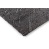 Brink & Campman Twinset Shore Abstract Rug Graphite picture of the corner of the rug