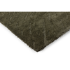 Brink & Campman Twinset Shore Abstract Rug Olive picture of the corner of the rug