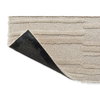 Brink & Campman Twinset Terrain Bohemian Rug Oyster with a latex backing