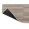 Brink & Campman Twinset Terrain Bohemian Rug Taupe with a latex backing