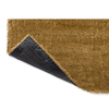 Brink & Campman Twinset Urban Plain Rug Golden with a latex non-slip backing