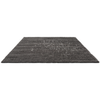 Brink & Campman Twinset Urban Plain Rug Graphite made in a dark graphite color shade