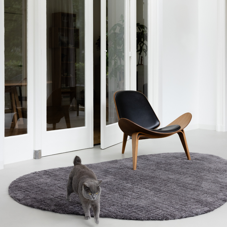 Brink & Campman Twinset Urban Plain Rug Graphite