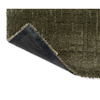 Brink & Campman Twinset Urban Plain Rug Olive with a latex backing