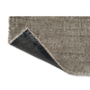 Brink & Campman Twinset Urban Plain Rug Shiitake with a latex non-slip backing