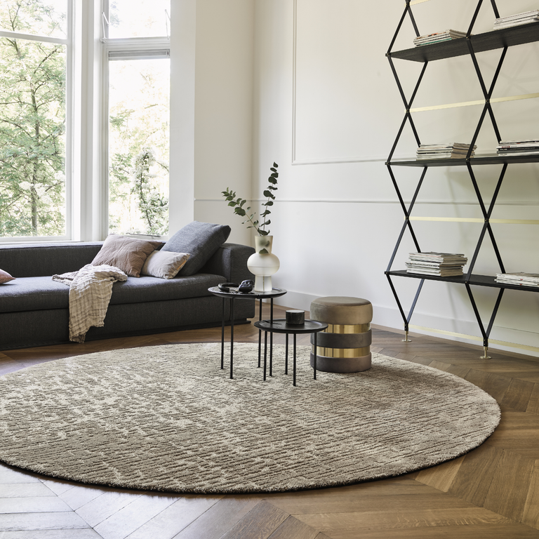 Brink & Campman Twinset Urban Plain Rug Shiitake