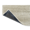 Brink & Campman Twinset Urban Plain Rug Silver with a latex backing