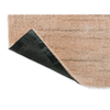Brink & Campman Twinset Urban Plain Rug Tan with a latex backing