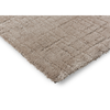 Brink & Campman Twinset Urban Plain Rug Taupe with a subtle geometric pattern