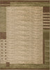 Twist Bohemian Rug T1009 Green  picture of the rug design