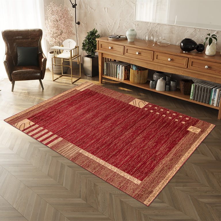Twist T1009 Bohemian Rug Terracotta