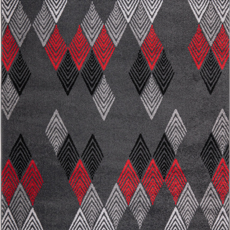 Twist 10638 Geometric Rug Grey