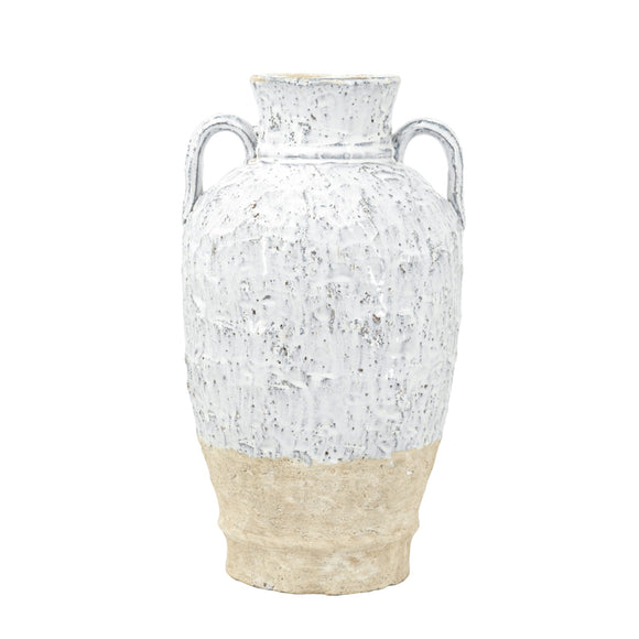 Two Handled Flower Vase 40 cm picture on the white background