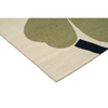 Marimekko Unikko Anniversary Outdoor Floral Rug Dusty Green hand-tufted rug with a loop pile