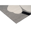 Marimekko Unikko Anniversary Outdoor Floral Rug Grey hand-tufted rug with a loop pile