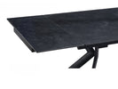 Valantino 160cm Automatic Extension Dining Table close view picture of the extension leaf