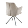 Cashmere Valbon swivel dining chair shown from another angle (3)