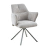 Valbon swivel dining chair in cashmere