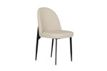 Valent Dining Chair Leather Taupe picture on the white background