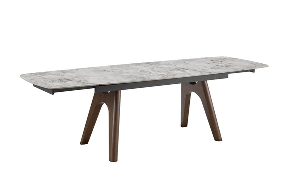 Valley Extending Dining Table Rectangle 180/260 cm picture of extended table on the white background